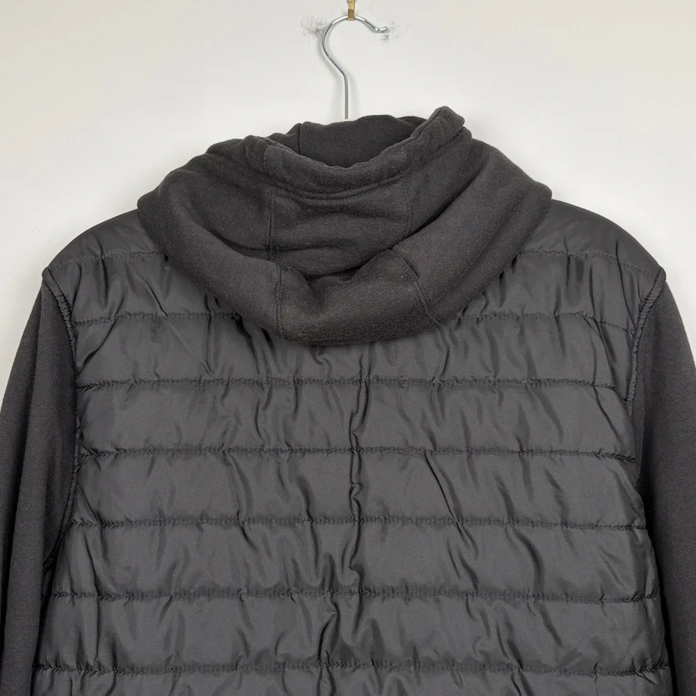 O’Neill Men’s Quilted Hooded Hybrid Jacket‎ Black SZ L